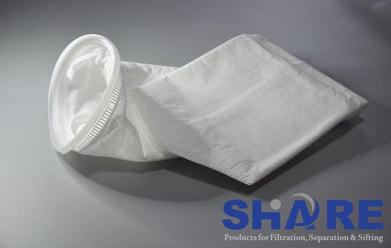 Propropylene Felt Precision Mesh Micron Rated Filter Bags For Liquid Filtration