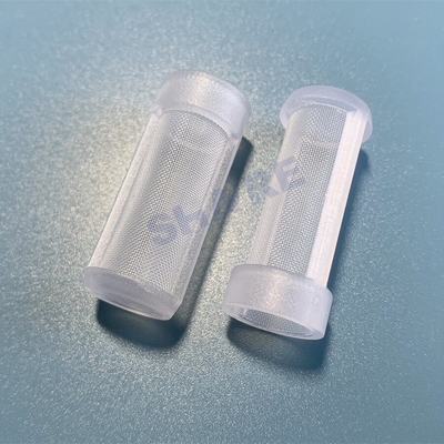 Blood Tubular Filters Hemodialysis, Transfusion, Part Number FI89TERNY200, Mesh PA 6, 200um, Housing ABS, Clear