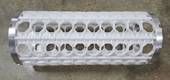 71.5mm Wide POM Outer Drum Cell for Dough Divider Rounder Machines - Durable and Customizable Spare Part