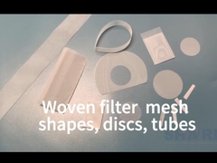 नायलॉन पॉलिएस्टर फ़िल्टर जाल कटे हुए आकार, टुकड़े, डिस्क